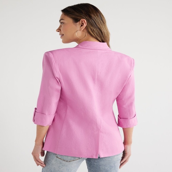 🆕 SOPHIA VERGARA Opera Mauve Sofia Blazer Size XL - Picture 2 of 6